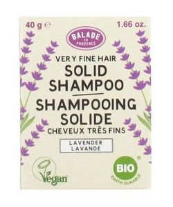 Shampooing Solide - Cheveux très fins BIO, 40 g